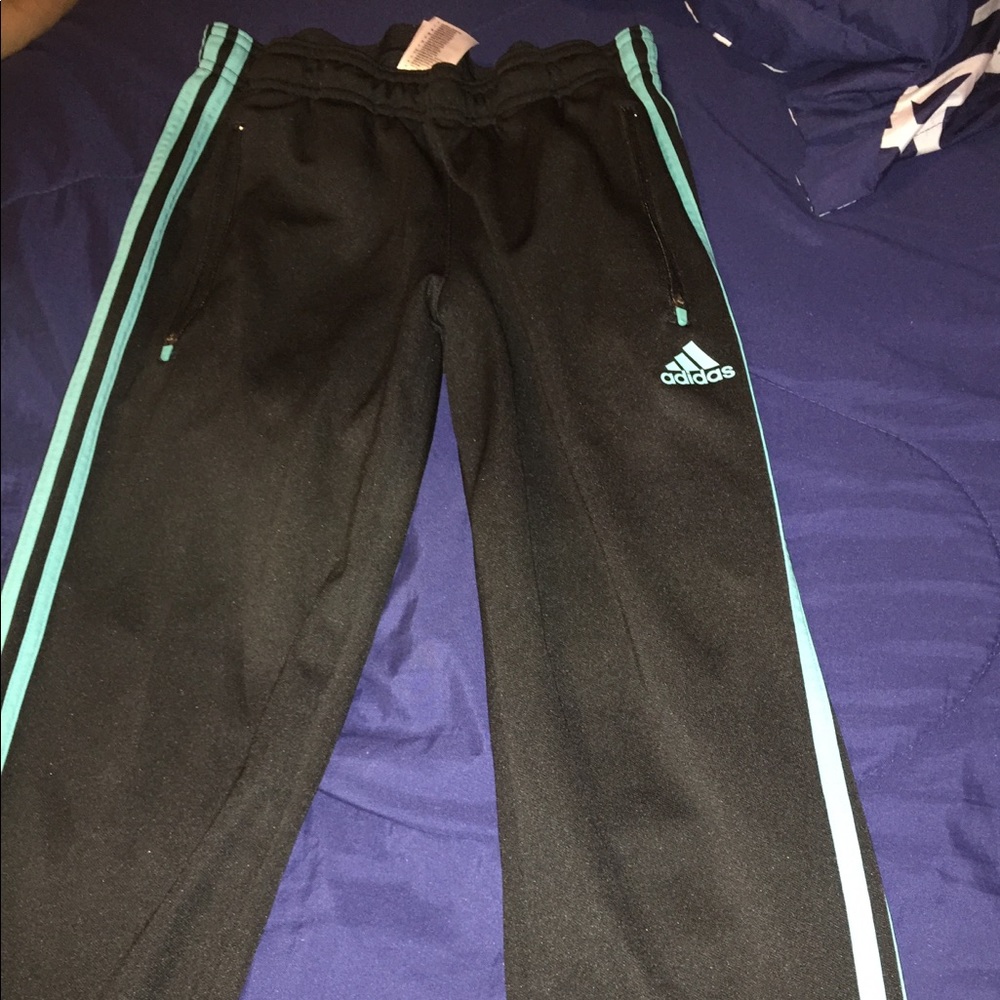 Adidas dri fit track pants